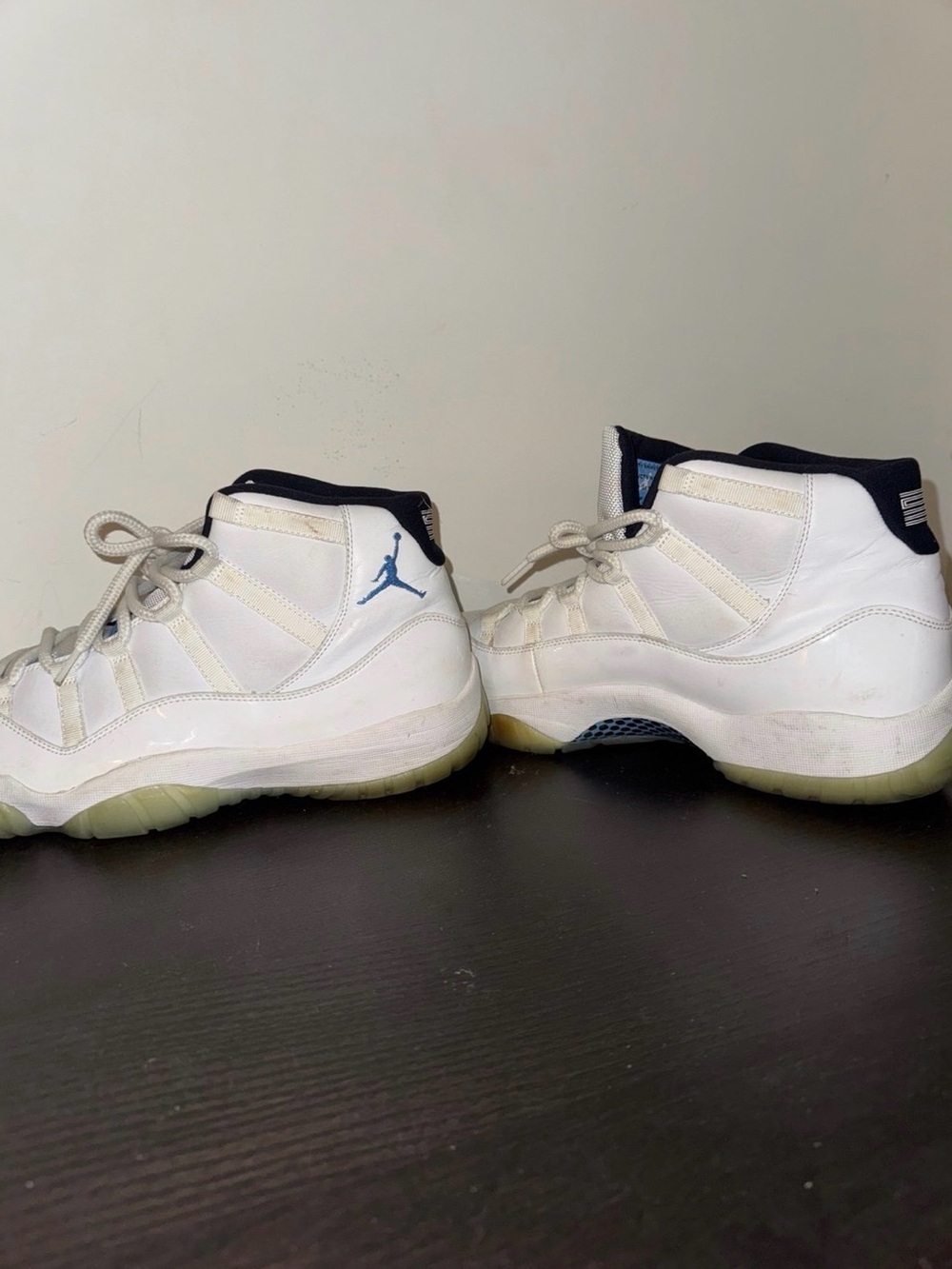 Nike Air Jordan 11 Retro Legend Blue Columbia Size 13 mens. **No Shoe BOX